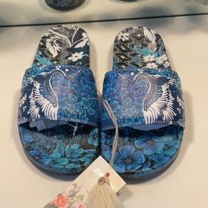 Johnny Was Blue Phoenix Pool Slides